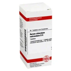 DHU Aurum chloratum natronatum D 6 Tabletten, 80 St