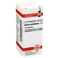 DHU Aurum metallicum C 30 Globuli, 10 g