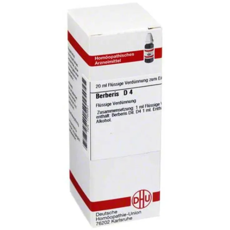 DHU Berberis D 4 Dilution, 20 ml