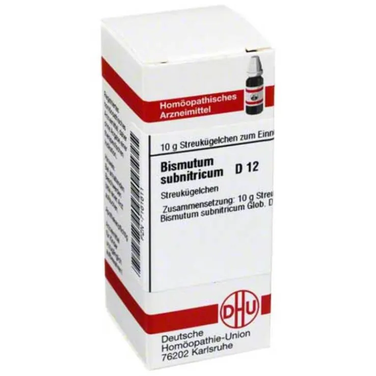 DHU Bismutum Subnitricum D 12 Gl, 10 g