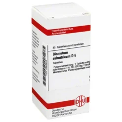 DHU Bismutum Subnitricum D 6 Tabletten, 80 St