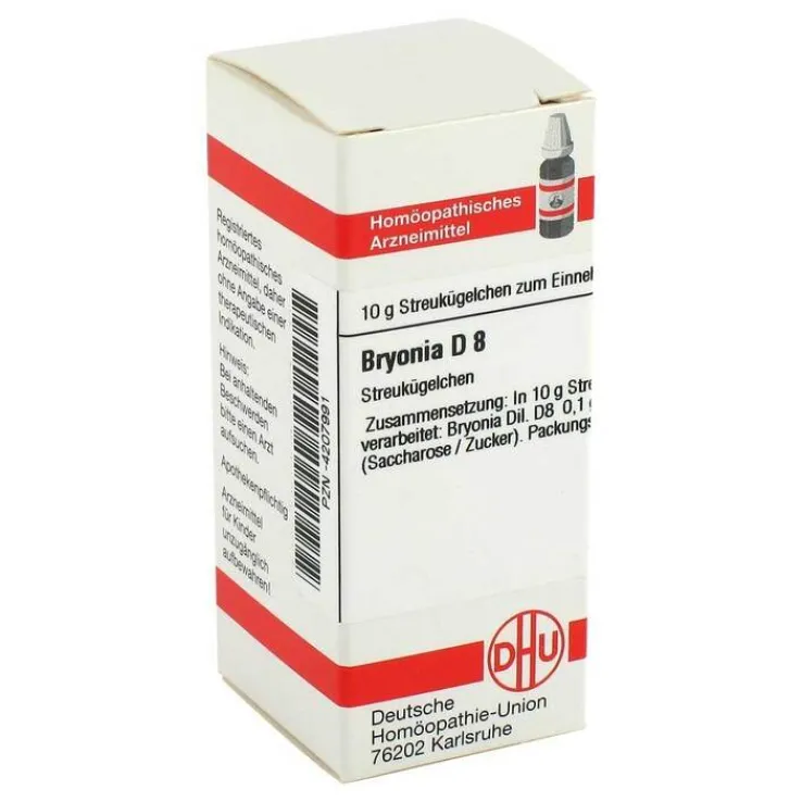 DHU Bryonia D 8 Globuli, 10 g