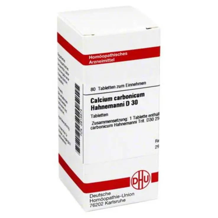 DHU Calcium carbonicum D 30 Tabl, 80 St