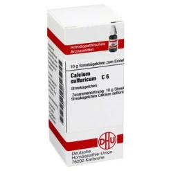 DHU Calcium sulfuricum C 6 Globuli, 10 g