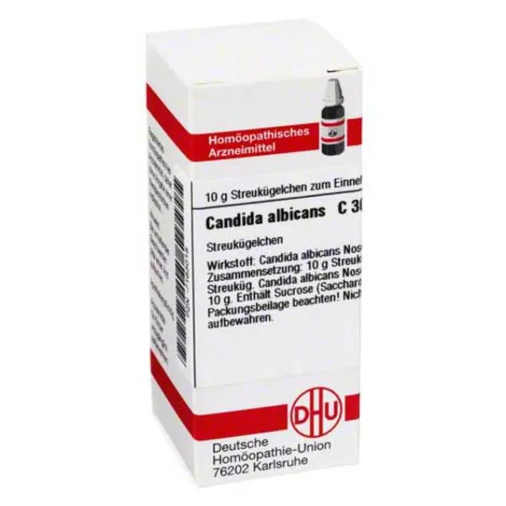 DHU Candida albicans C 30 Globuli, 10 g