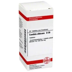 DHU Candida albicans D 30 Tabletten, 80 St