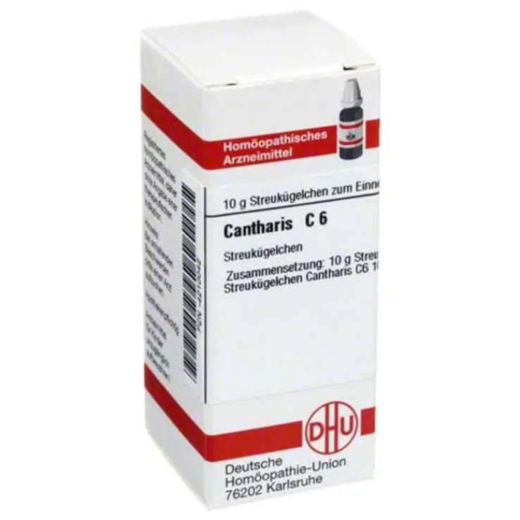 DHU Cantharis C 6 Globuli, 10 g