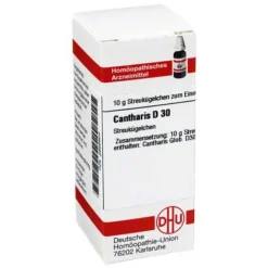 DHU Cantharis D 30 Globuli, 10 g