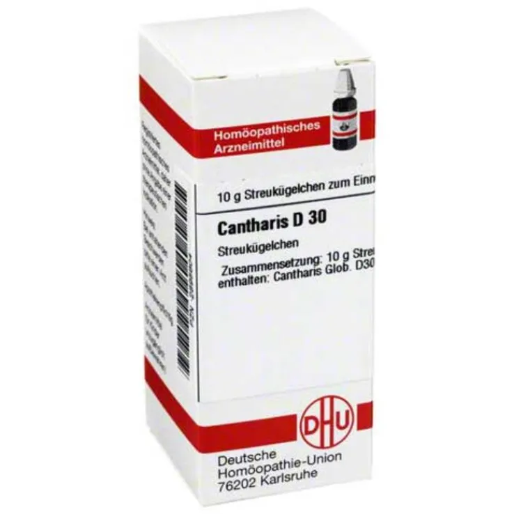 DHU Cantharis D 30 Globuli, 10 g