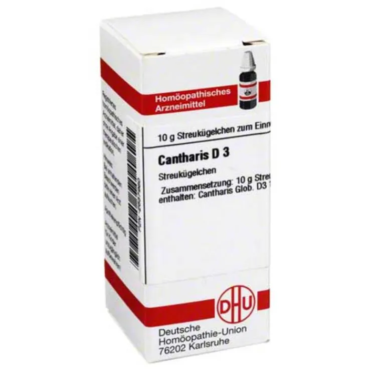 DHU Cantharis D 3 Globuli, 10 g