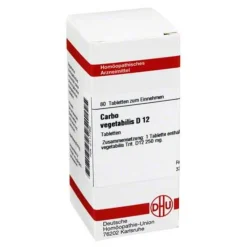 DHU Carbo vegetabilis D 12 Tabletten, 80 St