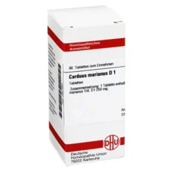 DHU Carduus marianus D 1 Tabletten, 80 St