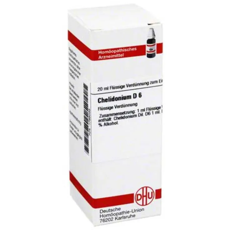 DHU Chelidonium D 6 Dilution, 20 ml