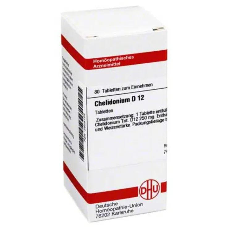 DHU Chelidonium D 12 Tabletten, 80 St