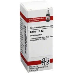 DHU China D 12 Globuli, 10 g