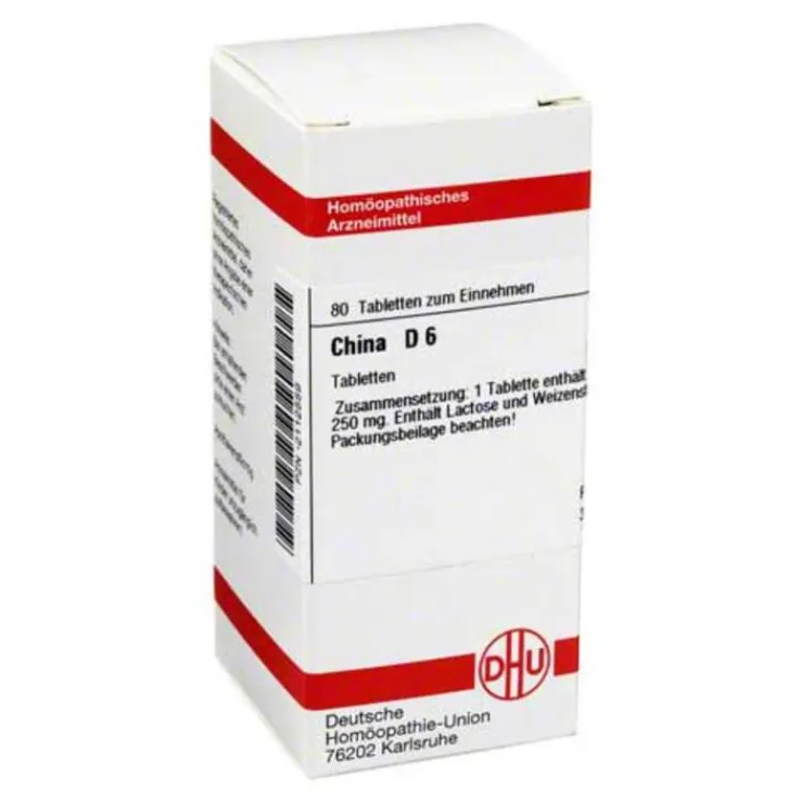 DHU China D 6 Tabletten, 80 St