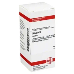 DHU China D 12 Tabletten, 80 St