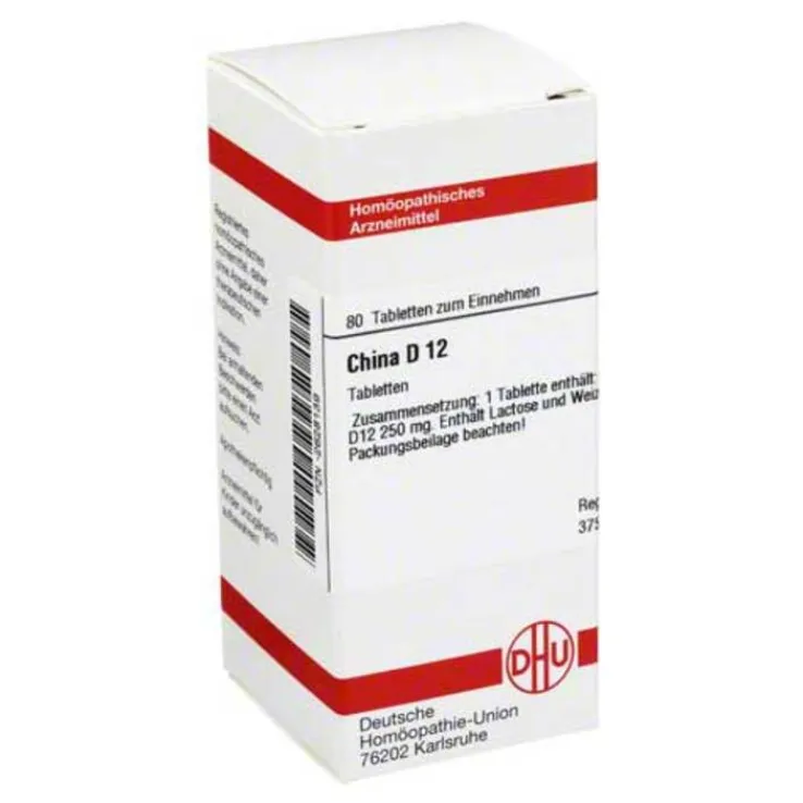 DHU China D 12 Tabletten, 80 St