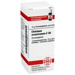 DHU Chininum arsenicosum C 30 Gl, 10 g