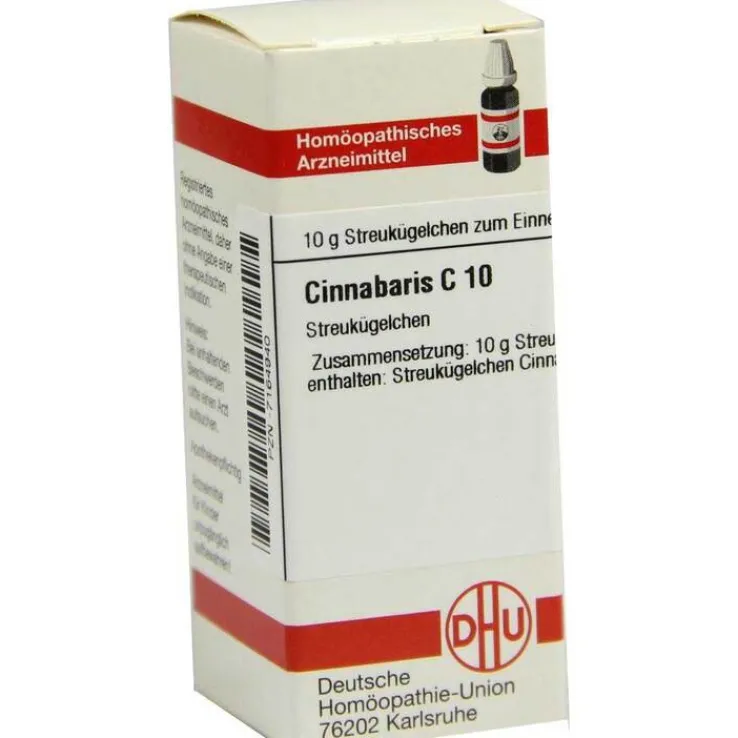 DHU Cinnabaris C 10 Globuli, 10 g