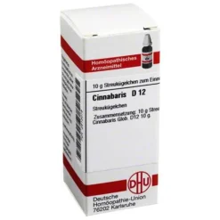DHU Cinnabaris D 12 Globuli, 10 g