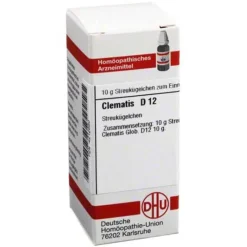 DHU Clematis D 12 Globuli, 10 g