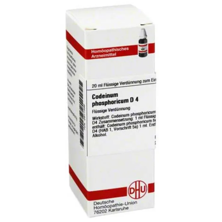 DHU Codein phosphoricum D 4 Dilution, 20 ml
