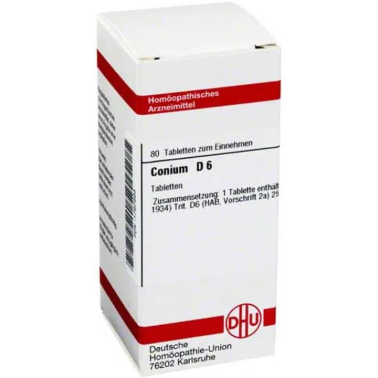 DHU Conium D 6 Tabletten, 80 St