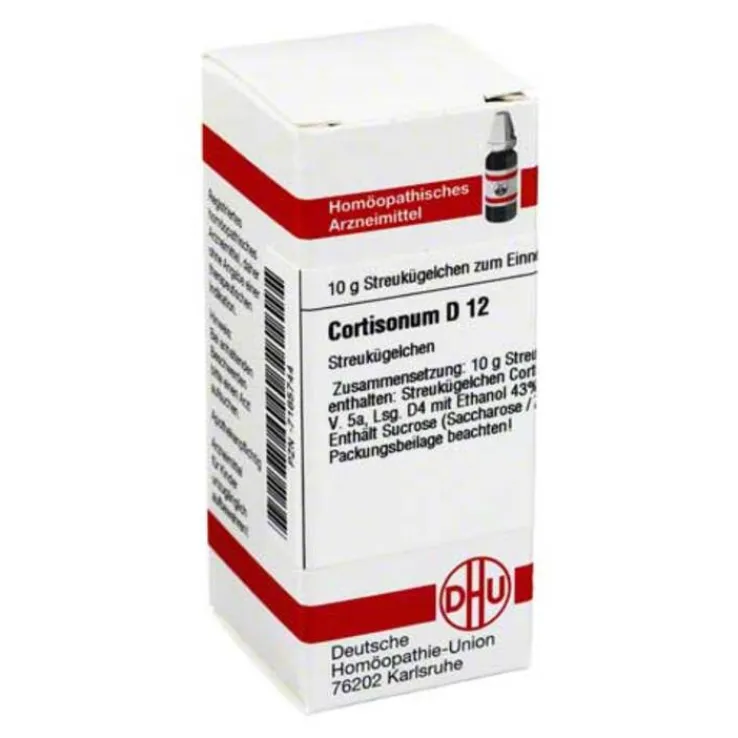 DHU Cortisonum D 12 Globuli, 10 g