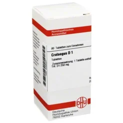 DHU Crataegus D 1 Tabletten, 80 St