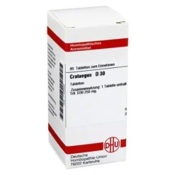 DHU Crataegus D 30 Tabletten, 80 St