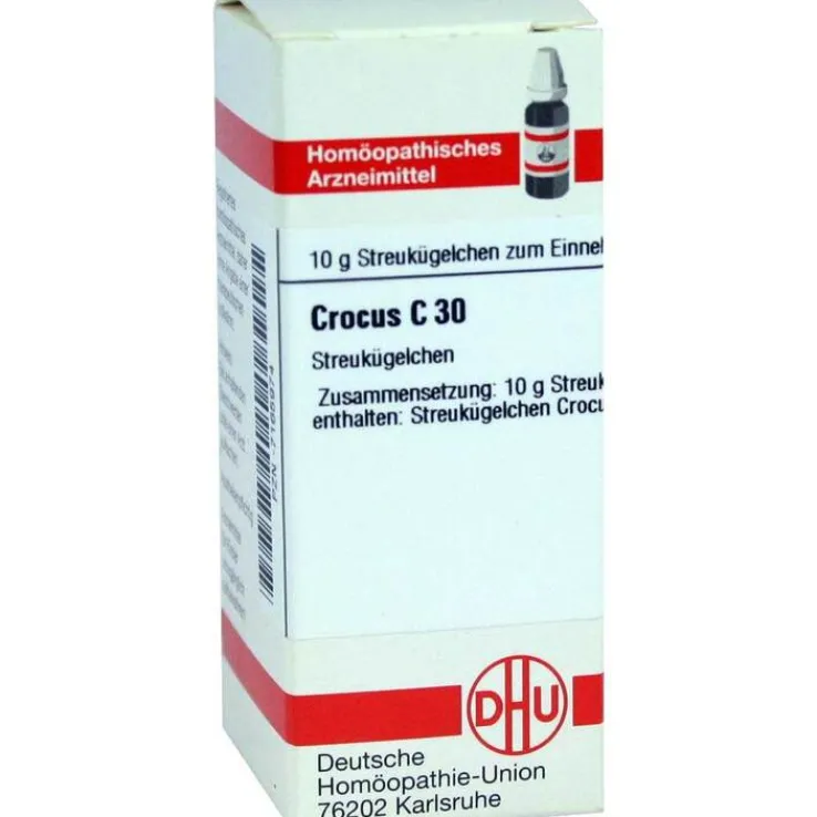 DHU Crocus C 30 Globuli, 10 g