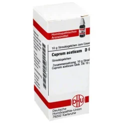 DHU Cuprum aceticum D 6 Globuli, 10 g