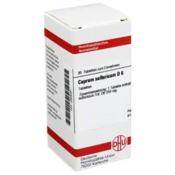 DHU Cuprum sulfuricum D 6 Tabletten, 80 St