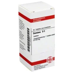DHU Damiana D 3 Tabletten, 80 St