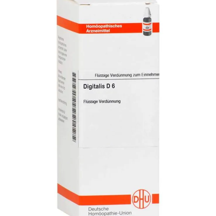 DHU Digitalis D 6 Dilution, 20 ml