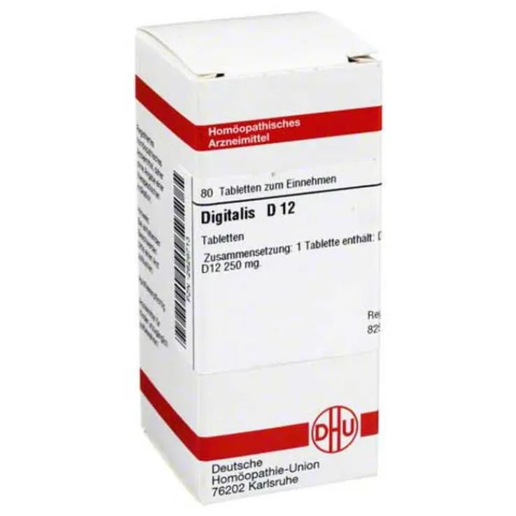 DHU Digitalis D 12 Tabletten, 80 St