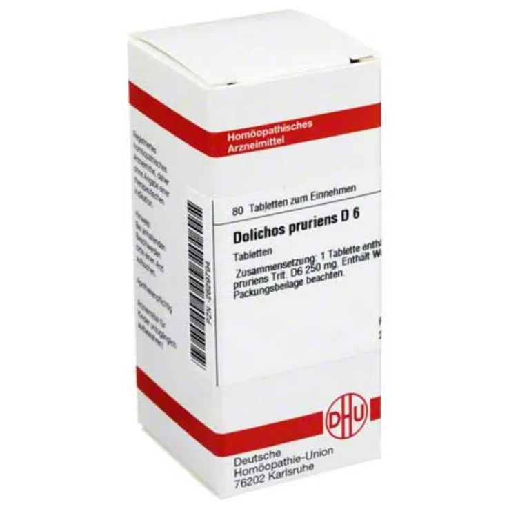 DHU Dolichos pruriens D 6 Tabletten, 80 St