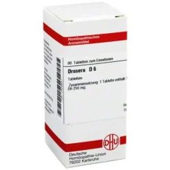 DHU Drosera D 6 Tabletten, 80 St