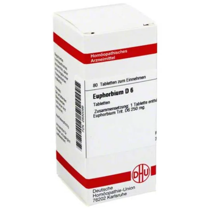 DHU Euphorbium D 6 Tabletten, 80 St