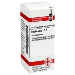 DHU Euphrasia D 2 Globuli, 10 g