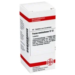 DHU Fucus vesiculosus D 12 Tabletten, 80 St