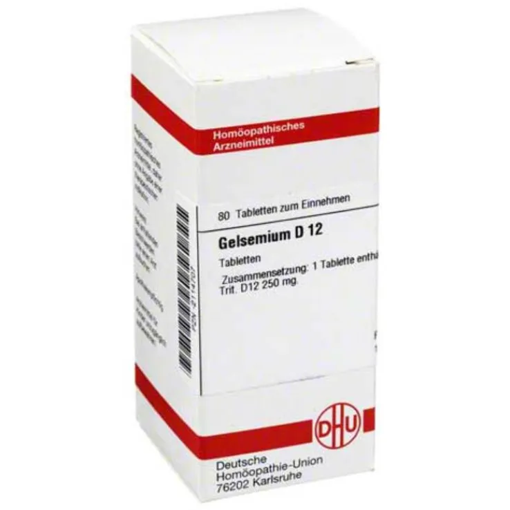 DHU Gelsemium D 12 Tabletten, 80 St