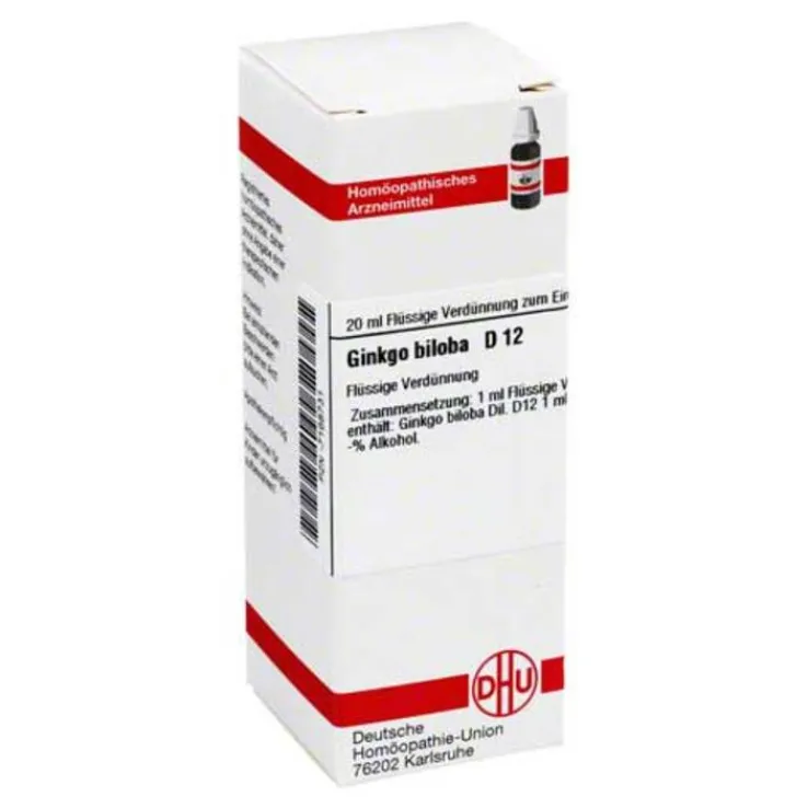 DHU Ginkgo biloba D 12 Dilution, 20 ml