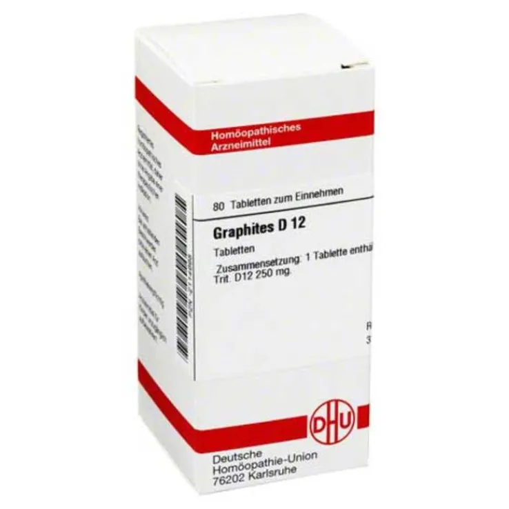 DHU Graphites D 12 Tabletten, 80 St