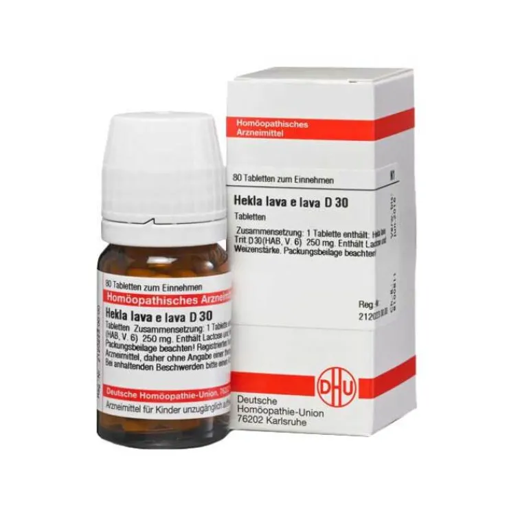 DHU Hekla lava e lava D 30 Tabletten, 80 St