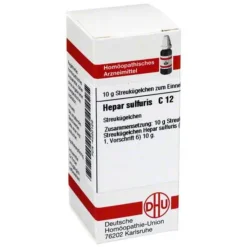 DHU Hepar sulfuris C 12 Globuli, 10 g