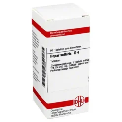 DHU Hepar sulfuris D 4 Tabletten, 80 St