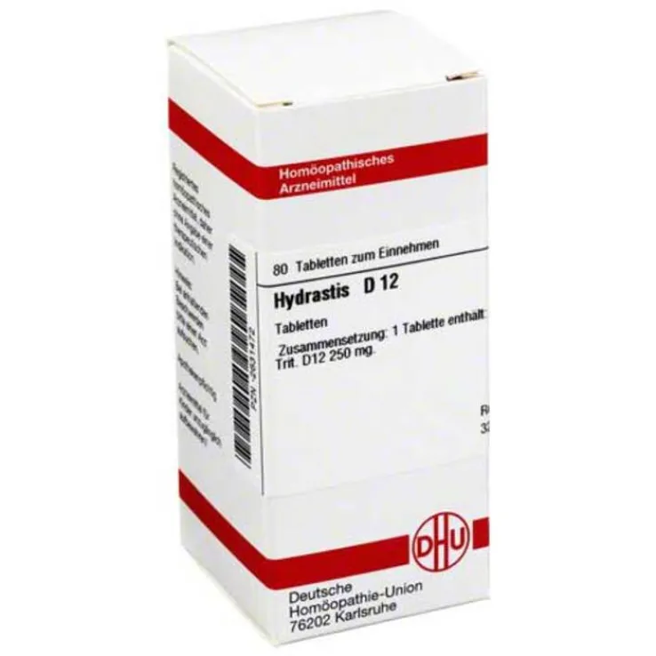 DHU Hydrastis D 12 Tabletten, 80 St