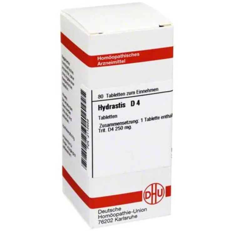 DHU Hydrastis D 4 Tabletten, 80 St